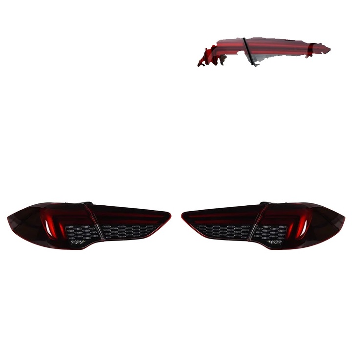 LED Hátsó Lámpa Összeszerelés, Továbbfejlesztett Világítás, 2017-2019, 3 hüvelyk