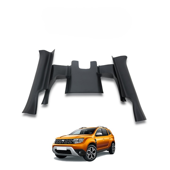 Protectii interioare laterale din plastic set 5 piese – Dacia Duster 2018–2024