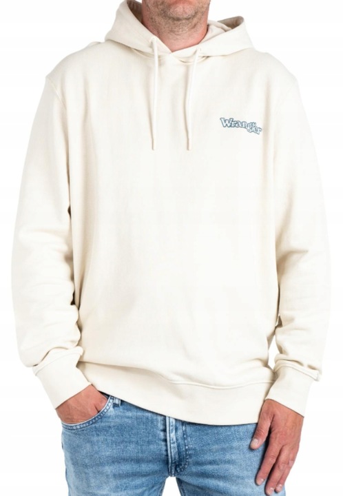 Мъжки суичър Wrangler Graphic бежов, Бежов