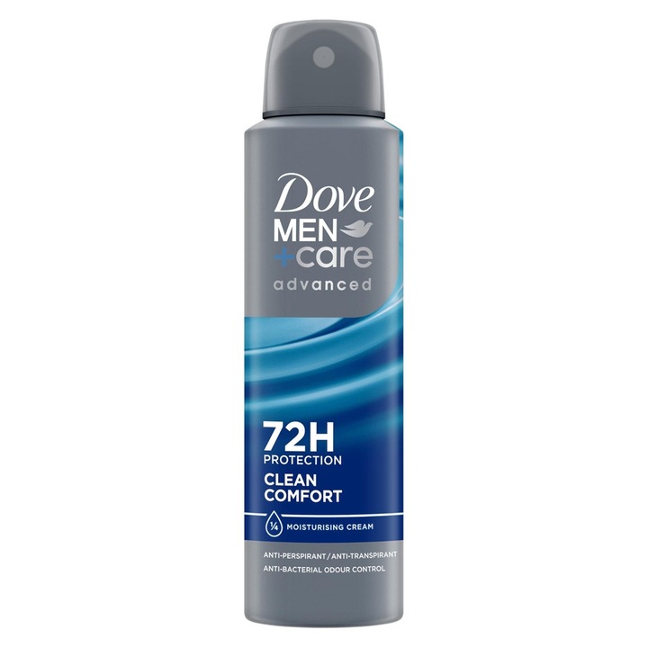 Antiperspirant Dove Men, Clean Comfort, 72h, 250 ml