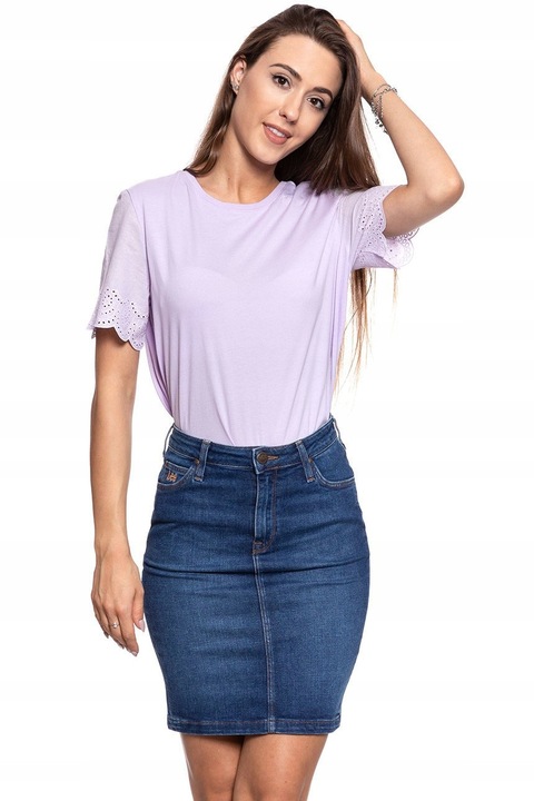 Bluza dama Mustang, Lila, Bumbac, Marime S