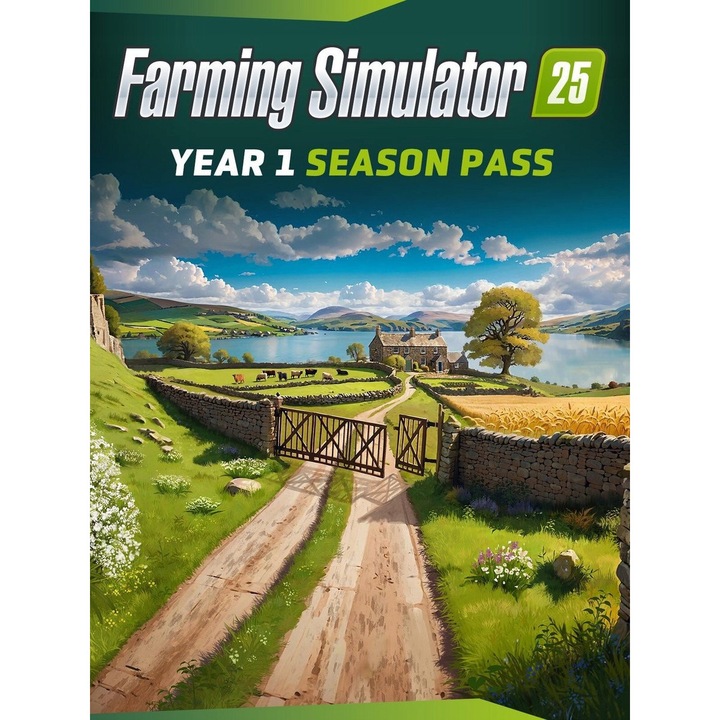 Licenta Joc Farming Simulator 25 Year 1 Season Pass Dlc Pc Key Steam (Cod Activare Instant)