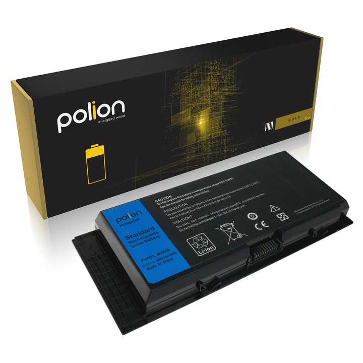 Батерия за лаптоп Polion 8800mAh 11,1V за DELL FV993, 9 клетки, нови, с батерии LG