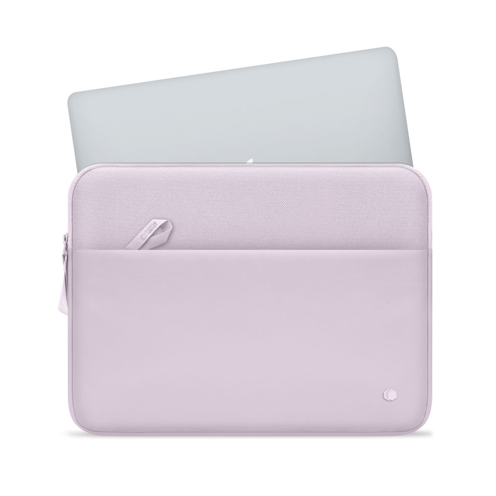 Husa Tech-Protect Sleeve compatibila cu laptop 13/14 inch, Roz