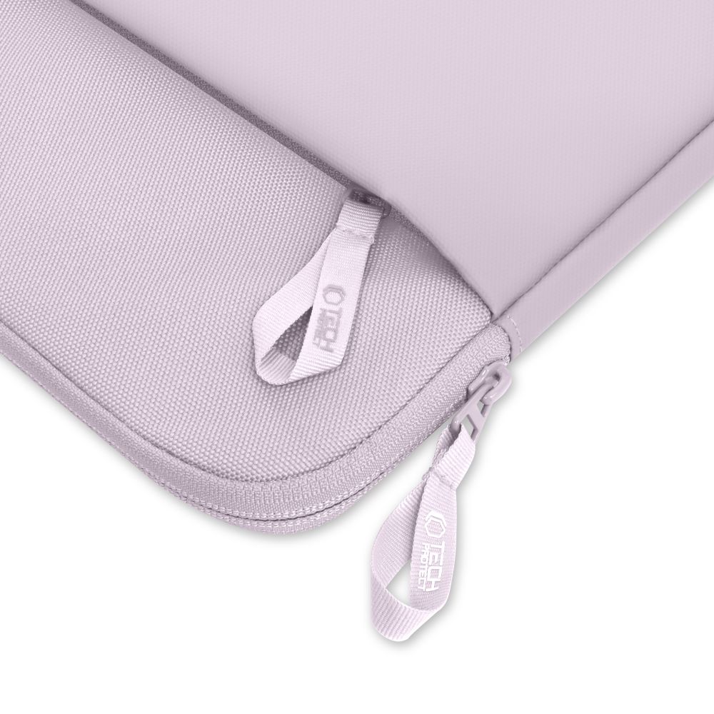 Husa Tech-Protect Sleeve compatibila cu laptop 13/14 inch, Roz