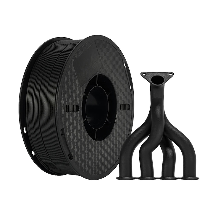 Filament 3D, carbon fiber PLA, 1 kg, 230-250C, 70-90C