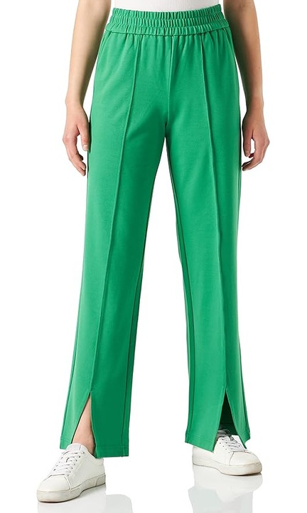 Női nadrág, ONLY, bővülő szárú, zöld 2036