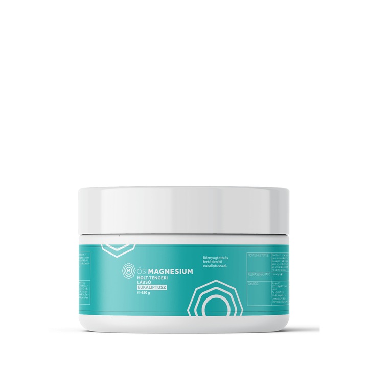 Sare de baie pentru picioare, OsiMagnesium, cu eucalipt, 450g