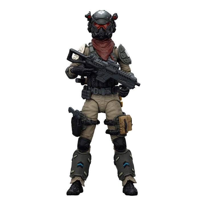 Фигурина Joy Toy APOC Series Dark Source - Stellar Scar Zespol Assault, 11 см, многоцветна, с допълнителни аксесоари