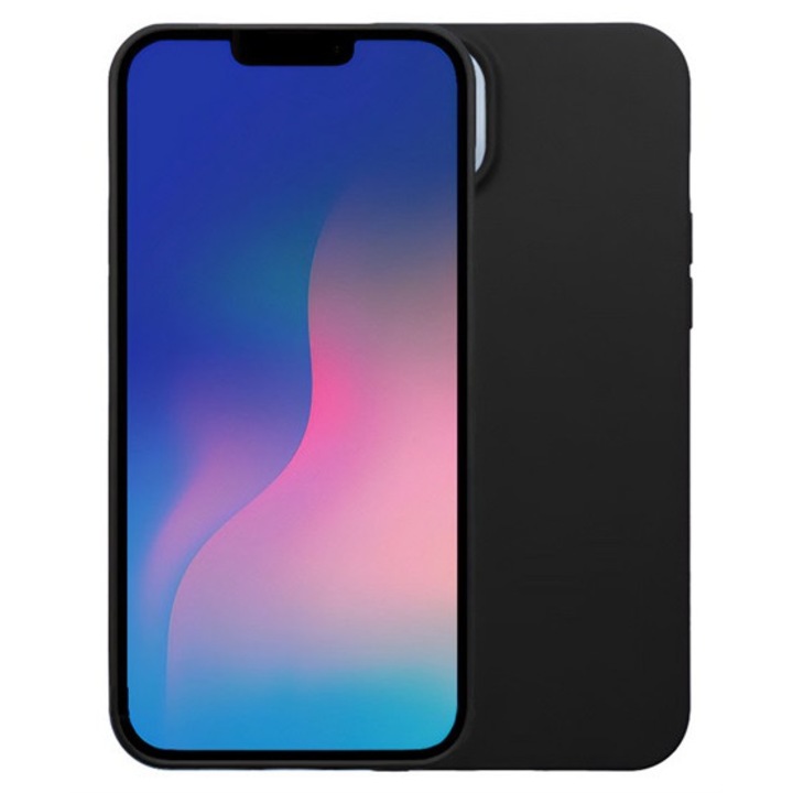 Gigapack szilikon mobiltelefon tok, matt, fekete, kompatibilis: Redmi Note 15 Pro 5G