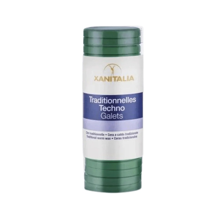 Ceara de depilare Xanitalia in discuri 400g, verde