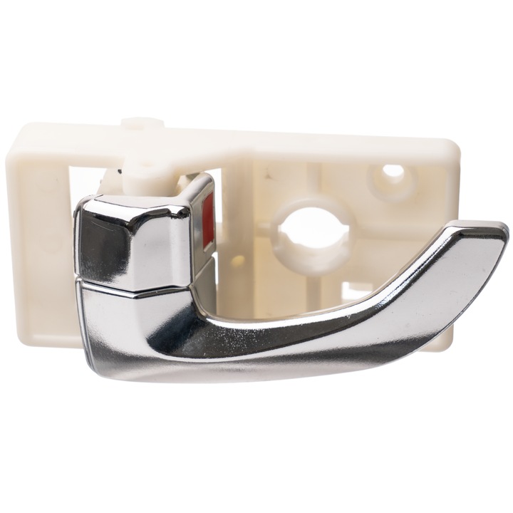 Вътрешна дръжка на лява врата Hyundai Tucson 2005-2009, пластмасов материал, хромиран завършек