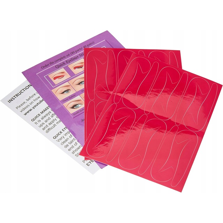 Set 24 mini creioane pentru eyeliner, fard de pleoape, multicolor