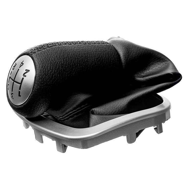 Váltógomb és szoknya Renault Clio III 2005-2012, matt króm, szett