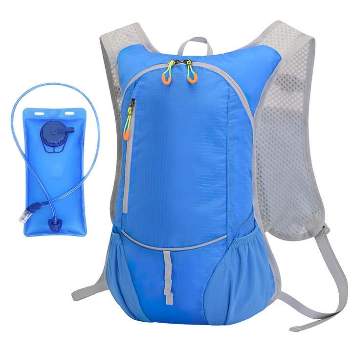 Rucsac de hidratare, 2 litri, design usor, multiple buzunare