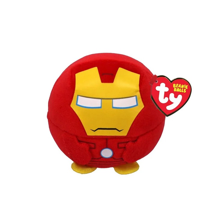 Plus ty 8cm beanie balls marvel iron man, Wisdom