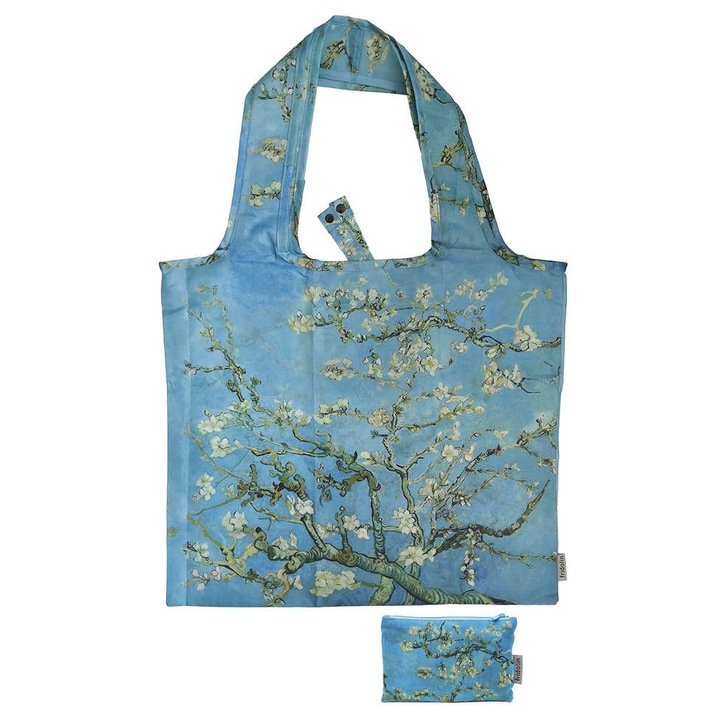 Sacosa textil Van Gogh Ramuri inflorite, Fridolin, Wisdom