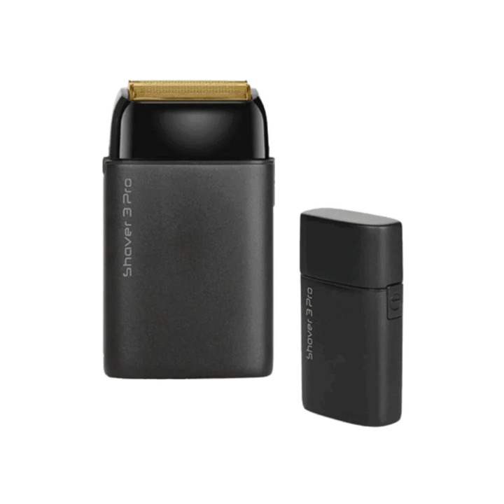 Aparat de ras electric, Xanitalia, Shaver 3 Pro, 3 capete rotative, ergonomic, negru