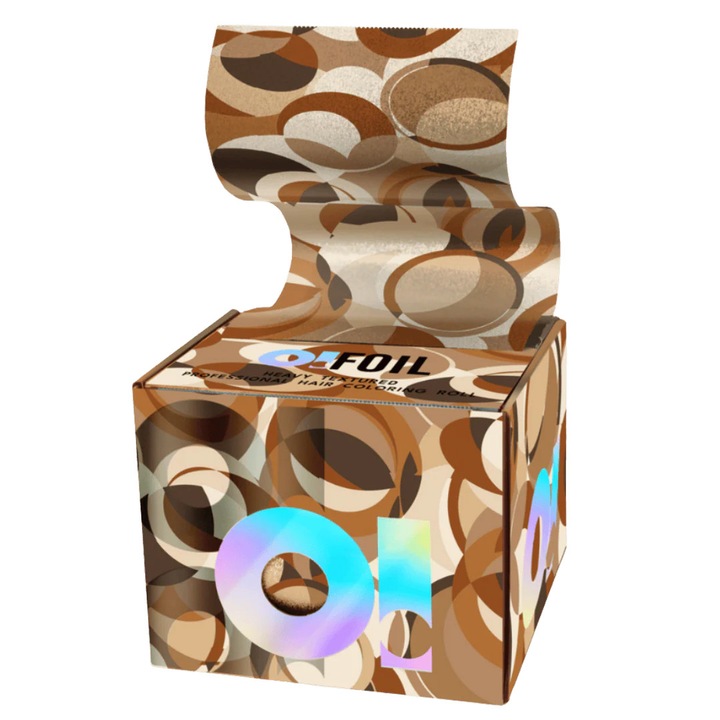 Folie Fryzjerska O! Tools Ryflowana 100m, rezistenta, adaptabila