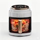 Фритюрниксгорещвъздух(AirFryer)JD888,360°видимост,Мощност1100W,Капацитет4L,Дигиталентъчдисплей,6програми,Кошницаотборосиликатностъкло,Бял