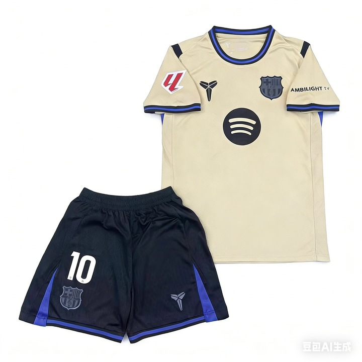 Спортна екипировка за деца, футболен екип на Барселона, сезон 20fewqgeqwf25/2026, 02 Brown