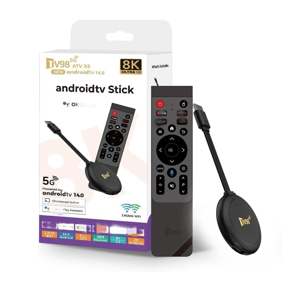 Google Chromecast Google TV, HD, HDMI, Bluetooth, Wi-Fi