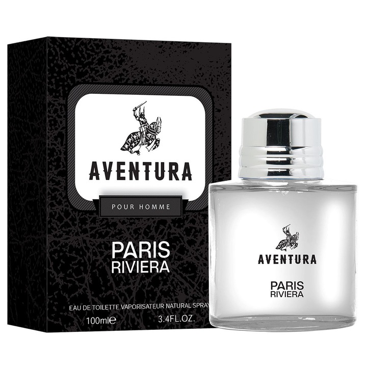 Aventura Eau de Toilette, Paris Riviera, Férfi, 100ml 2ml mintával