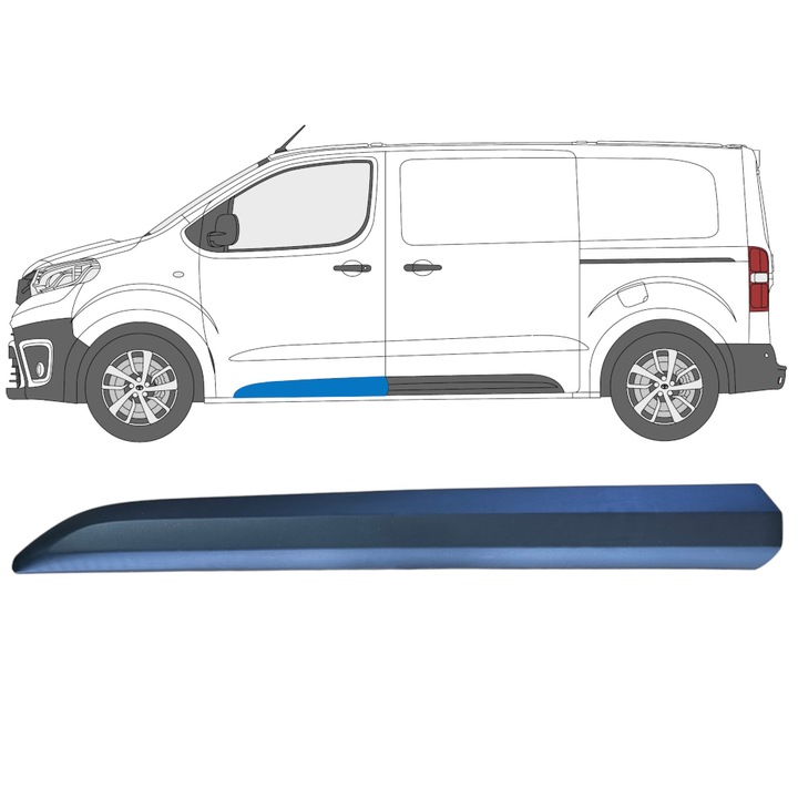 Bandou Usa Fata Pentru Toyota Proace Verso 2016- / Stanga