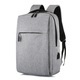 Rucsac de calatorie, compatibil laptop, curea ajustabila, gri, 41x28x12 cm