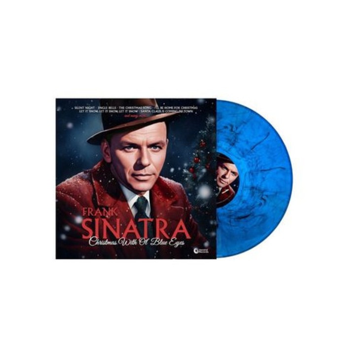Frank Sinatra - Christmas With Ol Blue Eyes -Blue Marble- (LP)