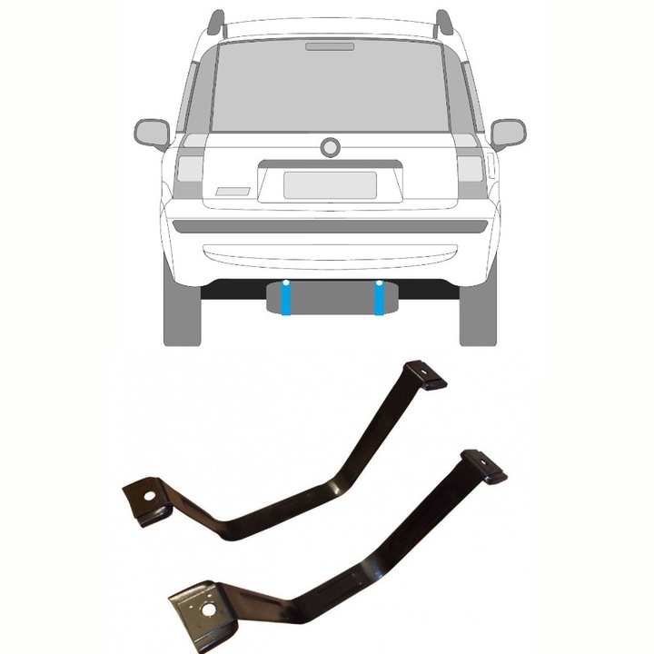 Cleme Rezervor Combustibil Pentru Fiat Panda 2003-2012