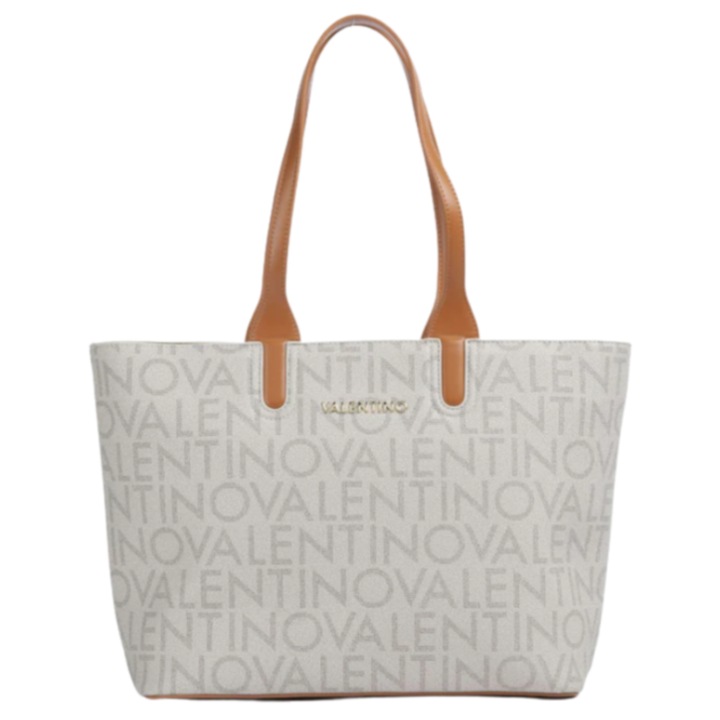 Geanta dama tip shopper Valentino VBS9IS01-192, 34x28x12 cm, Bej