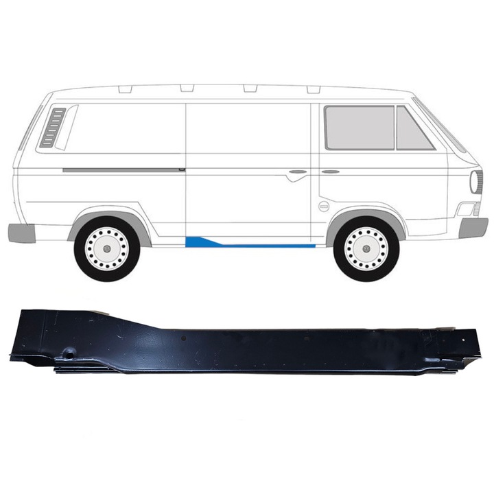 Sina Ghidaj Usa Culisanta Pentru Volkswagen Transporter T3 1979-1992 / Dreapta