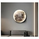 Aplica LED Decorativa Luna 34W Diametru 50CM Lumina Calda Neutra Rece 3000/4000/6000K