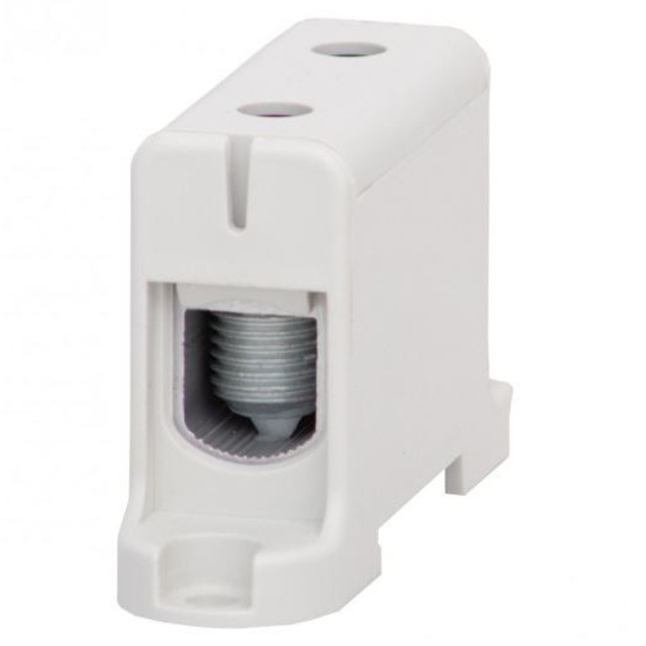 Conector 1-torow, F ELEKTRO, 16mm2, Al/Cu, gri