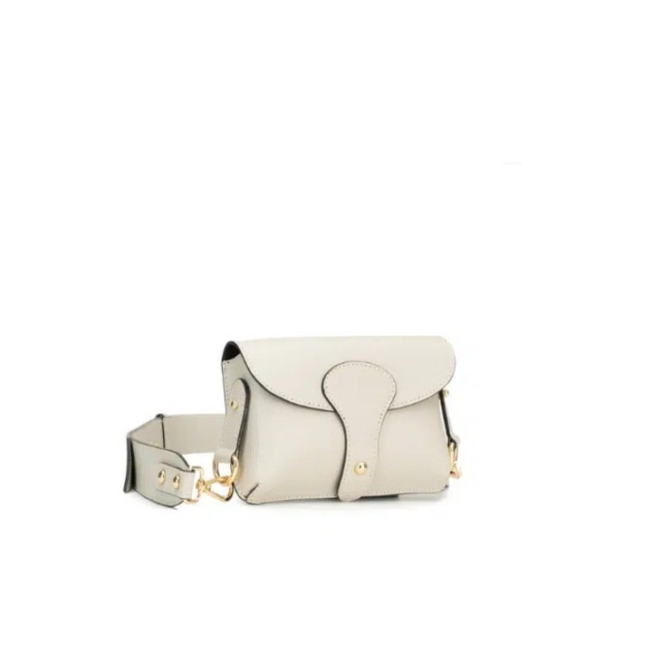 Borseta dama din piele naturala Matis Atelier Bertina - Beige