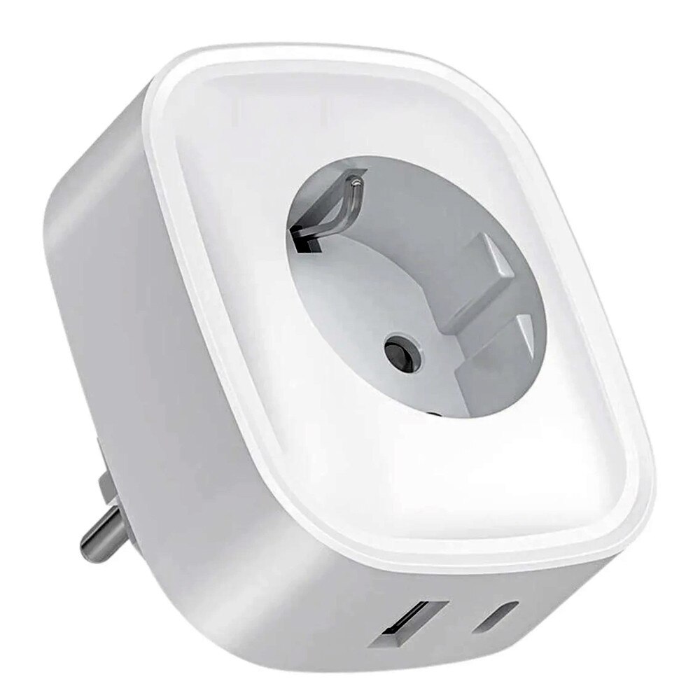 Set 2 x Priza Inteligenta WiFi + Bluetooth cu Monitorizare Consum ...