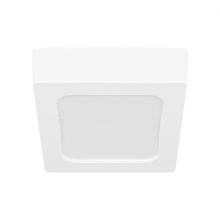 Panel LED natynkowy Verk Group 6W 4000K, alb, 110x110x28mm - eMAG.ro