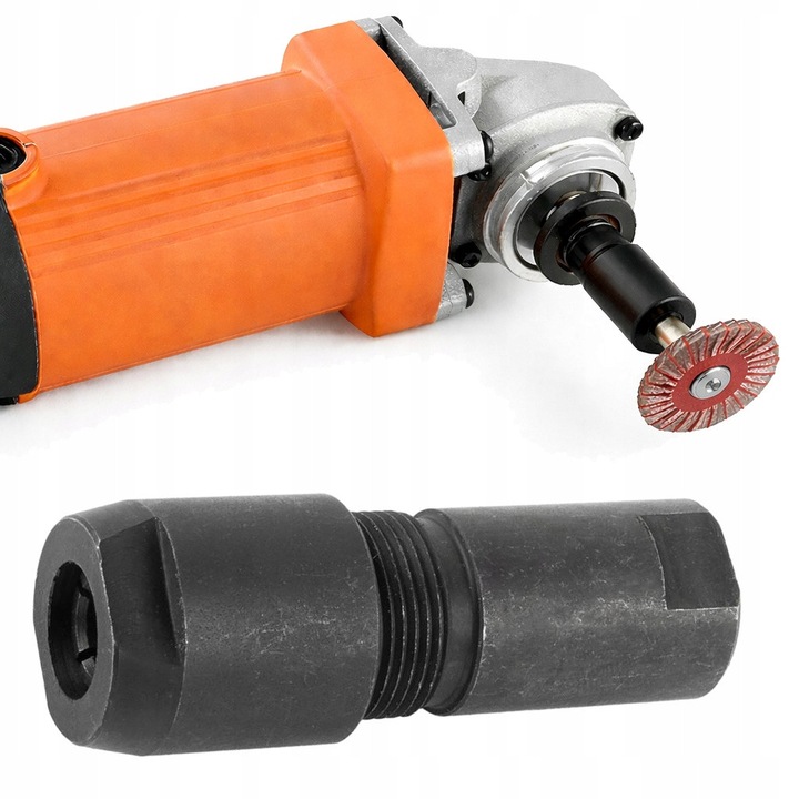 Adaptor Mandrina Profesionala M14 pentru Polizor Unghiular, Suport Prindere Fixare Universala Tija 6mm, Extinde Capacitatea Uneltei, Otel Durabil pentru freze burghie discuri