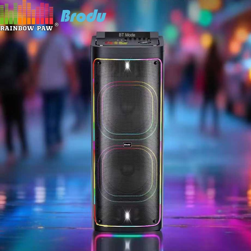 bts Boxa Bluetooth karaoke portabila Elworld BTS-2240, pentru interior