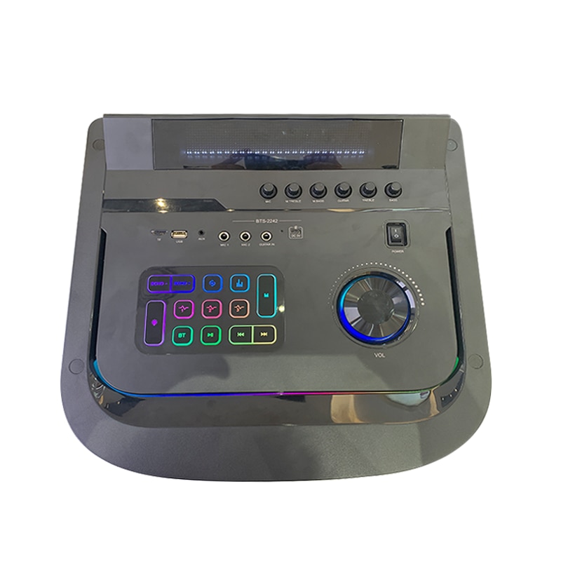 bts Boxa Bluetooth karaoke portabila Elworld BTS-2240, pentru interior
