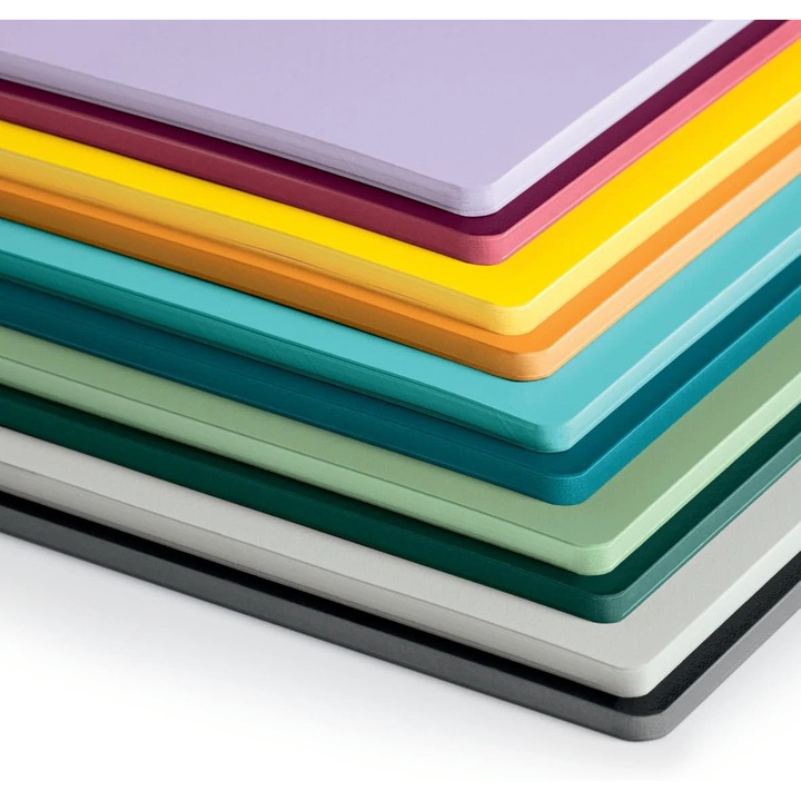 Set 2 carnete Leuchtturm1917 A5 copertă flexibilă acvamarin și verde Pacific, 59 pagini punctate