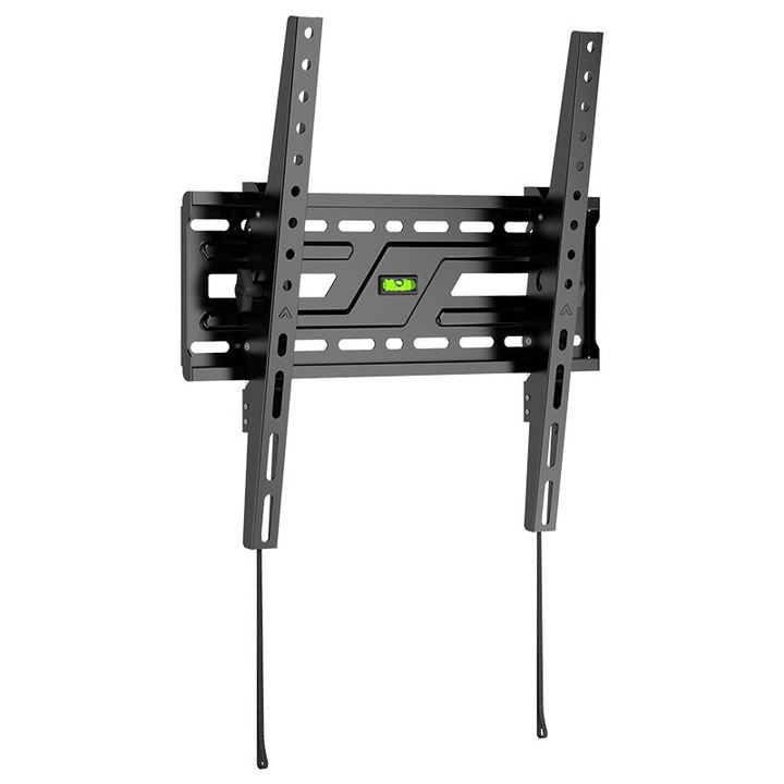 Suport TV OMS mobil, capacitate 75 kg, negru, 32-75 inch, VESA max 400x400 mm