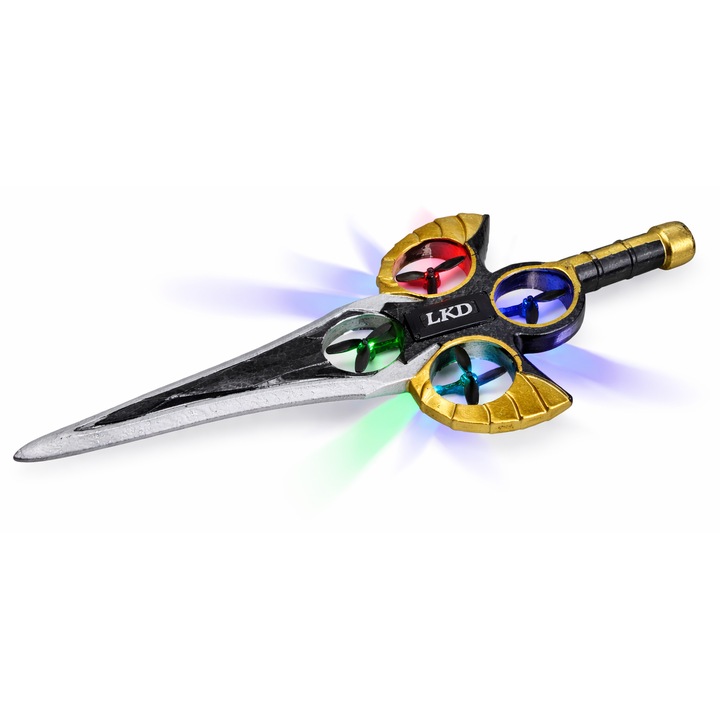RC játékkard, 2 elem, LED világítás, teljes készlet