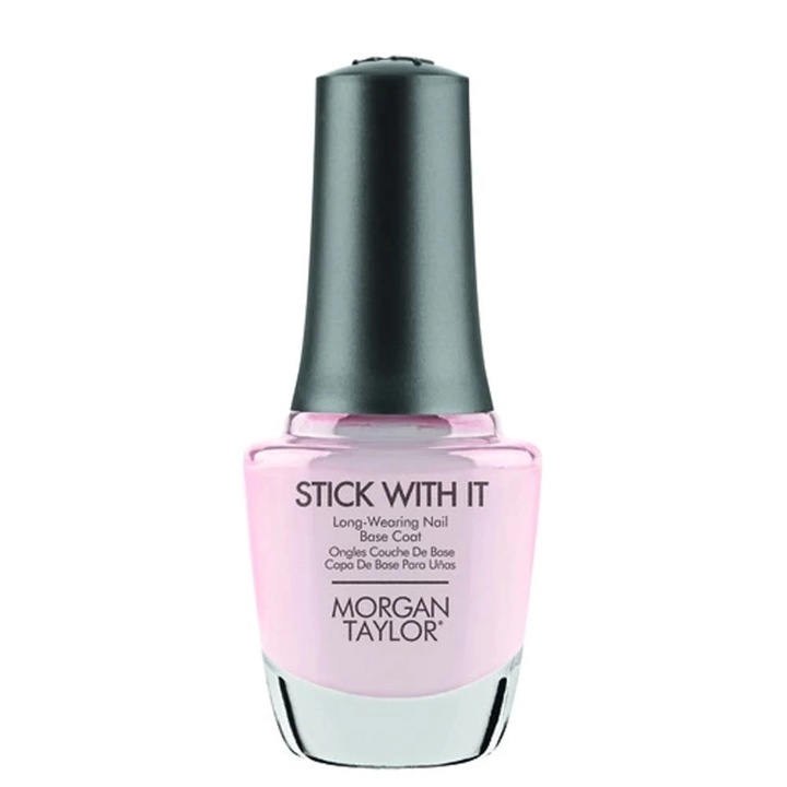 Morgan Taylor Stick With It Long-wear Base Coat tartós alaplakk