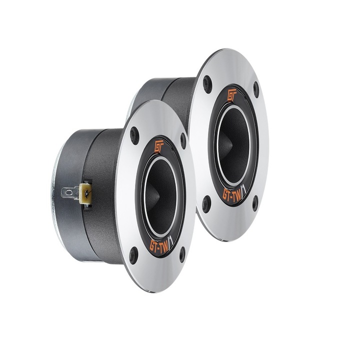 Tweeter Bassface GT-TW/1, 120W RMS, 4 Ohm, membrana titan, 2000-20000 Hz, 98mm