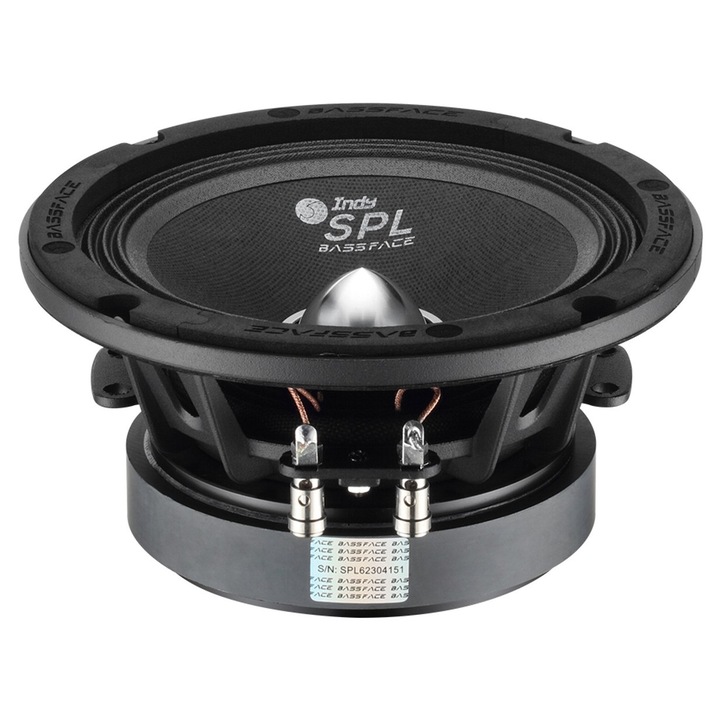 Bassface SPL6M/4 - közép hangsugárzó 165mm, 150W RMS, 4 Ohm, papír membrán, szett