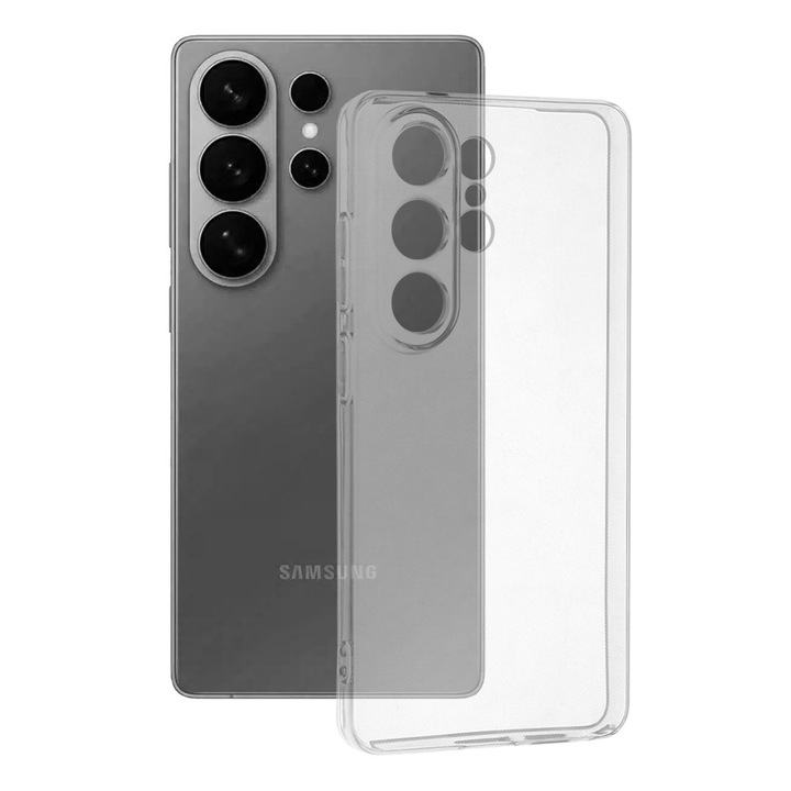 Husa pentru Samsung Galaxy S26 Ultra - Techsuit Clear Silicone - Transparent