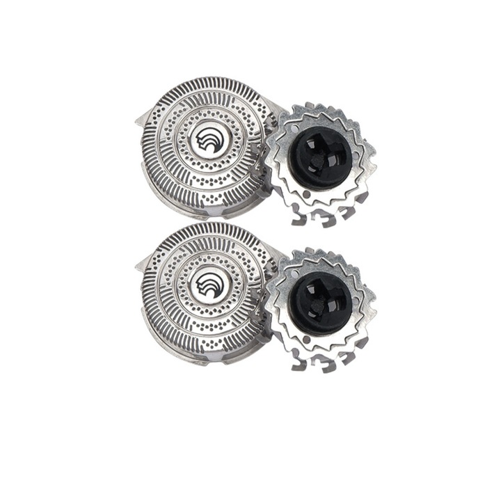 Set accesorii pentru aparate de ras electrice, 2 lame + 2 folii, compatibile cu Philips HQ9090, HQ9080, HQ9070, HQ9