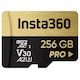 Card de memorie MicroSDXC, Insta360, 256GB, V30, UHS-I U3